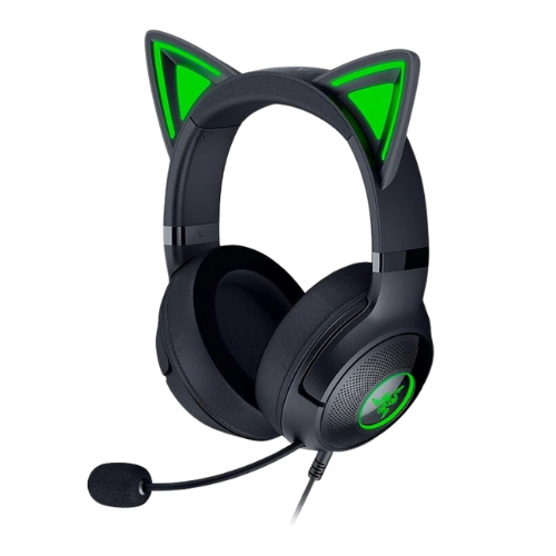 Headset Razer Kraken Kitty V2 Svart, USB