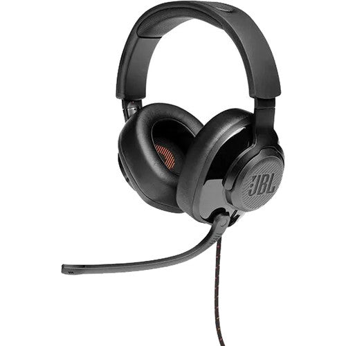 JBL Quantum 200 Trådbundet over Ear-headset för Gaming (Svart)