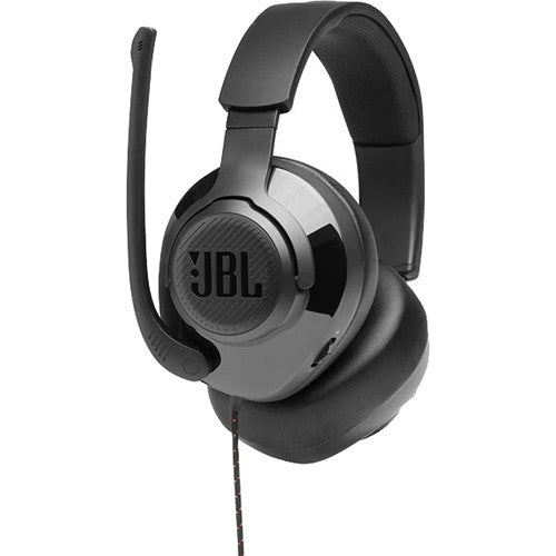 JBL Quantum 200 Trådbundet over Ear-headset för Gaming (Svart)