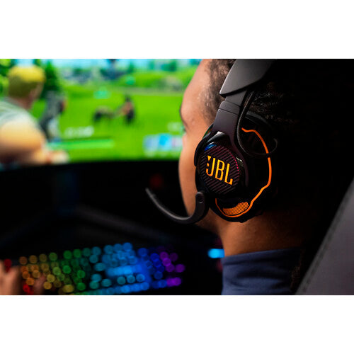 JBL Quantum 910 Trådlösa, brusreducerande over Ear-hörlurar för Gaming