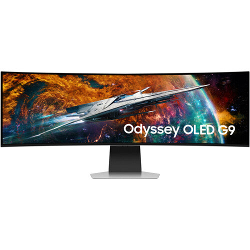 Samsung Odyssey OLED G9 49" 1440p HDR 240 Hz Böjd Ultrawide Gaming Monitor (Silver)