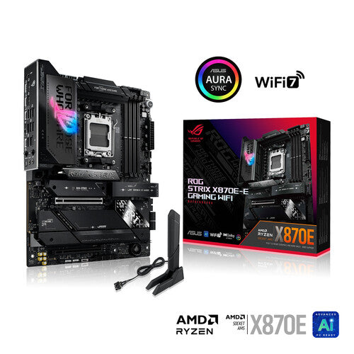 ASUS Republic of Gamers STRIX X870E-E GAMING WIFI AM5 ATX Moderkort