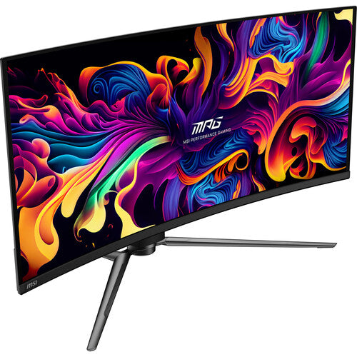 MSI MPG 341CQPX QD-OLED 34 1440p HDR 240 Hz Böjd Ultrabred Spelskärm