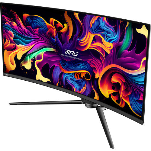 MSI MPG 341CQPX QD-OLED 34 1440p HDR 240 Hz Böjd Ultrabred Spelskärm