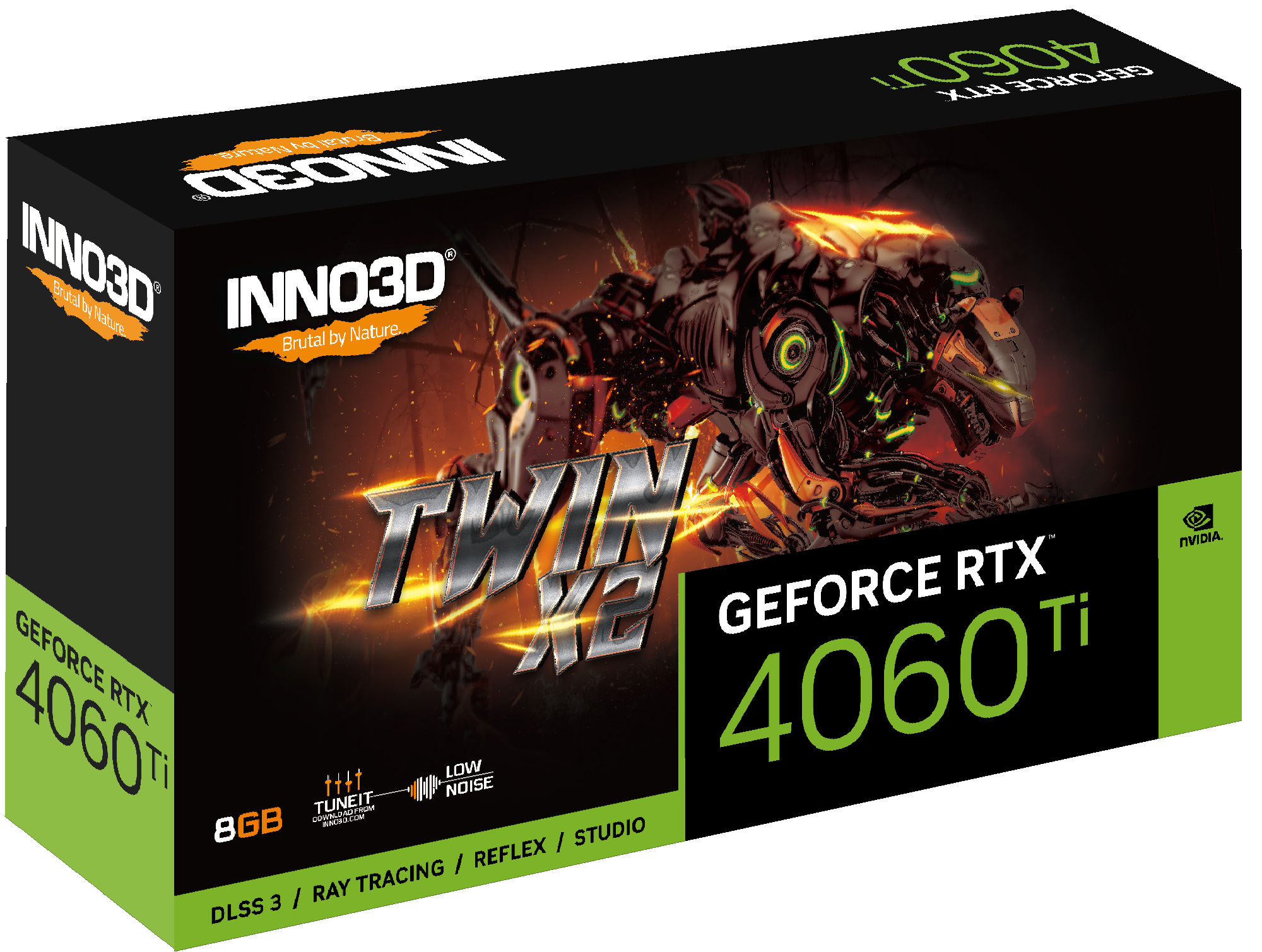 INNO3D GeForce RTX 4060 Ti 8GB Twin X2, 8GB GDDR6