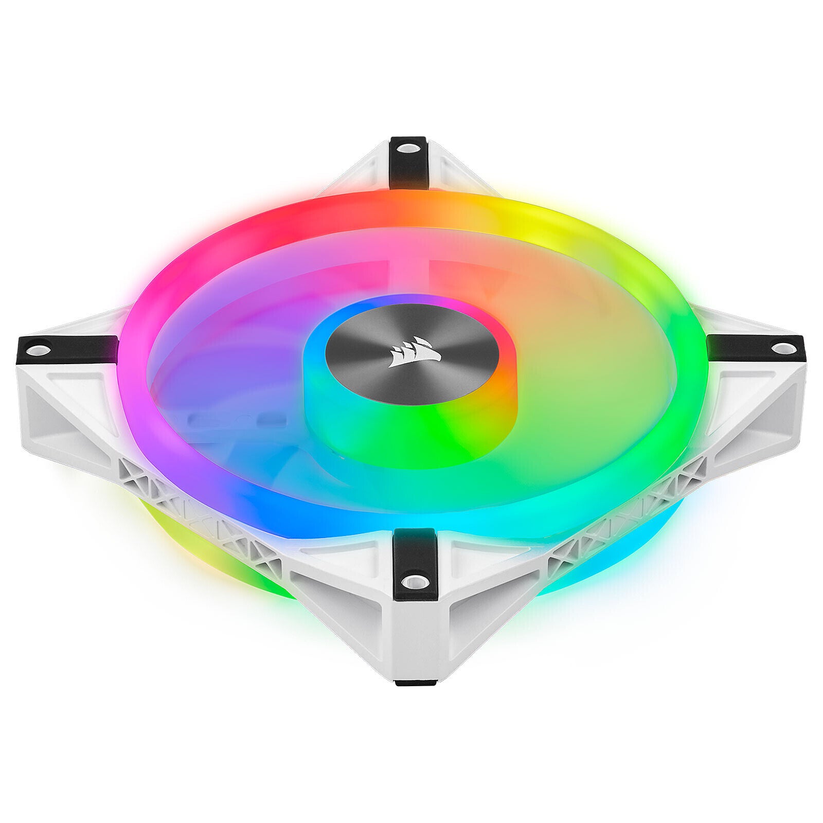 Corsair iCUE QL140 RGB 140 mm PWM fläkt | 1 fläktpaket | Fläktstorlek: 140 mm x 25 mm