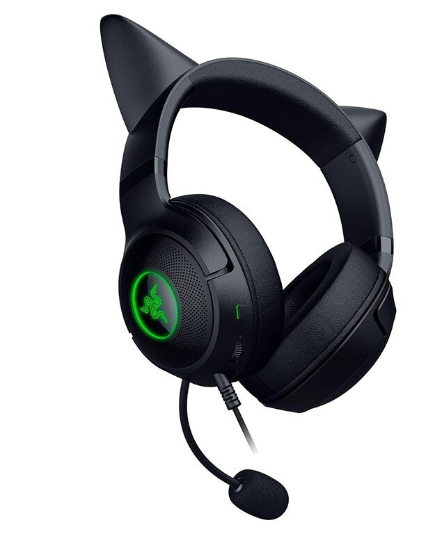 Headset Razer Kraken Kitty V2 Svart, USB