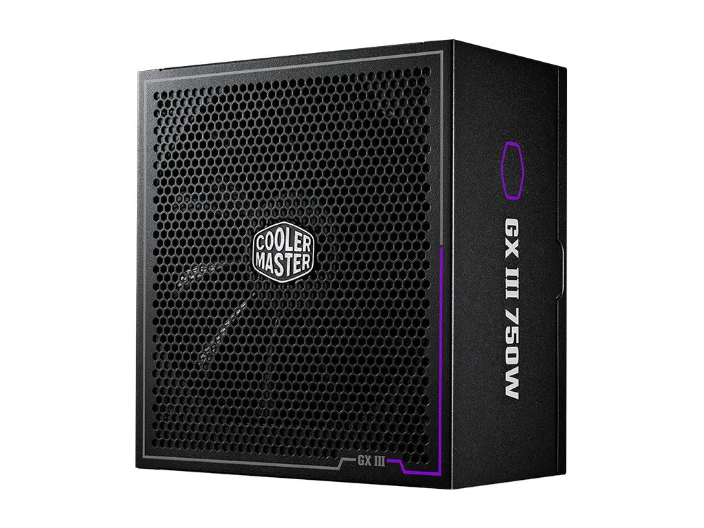 PSU ATX Cooler Master GX III Guld Modular 750W, ATX 3.0, 12V-2x6, 80 Guld, Svart