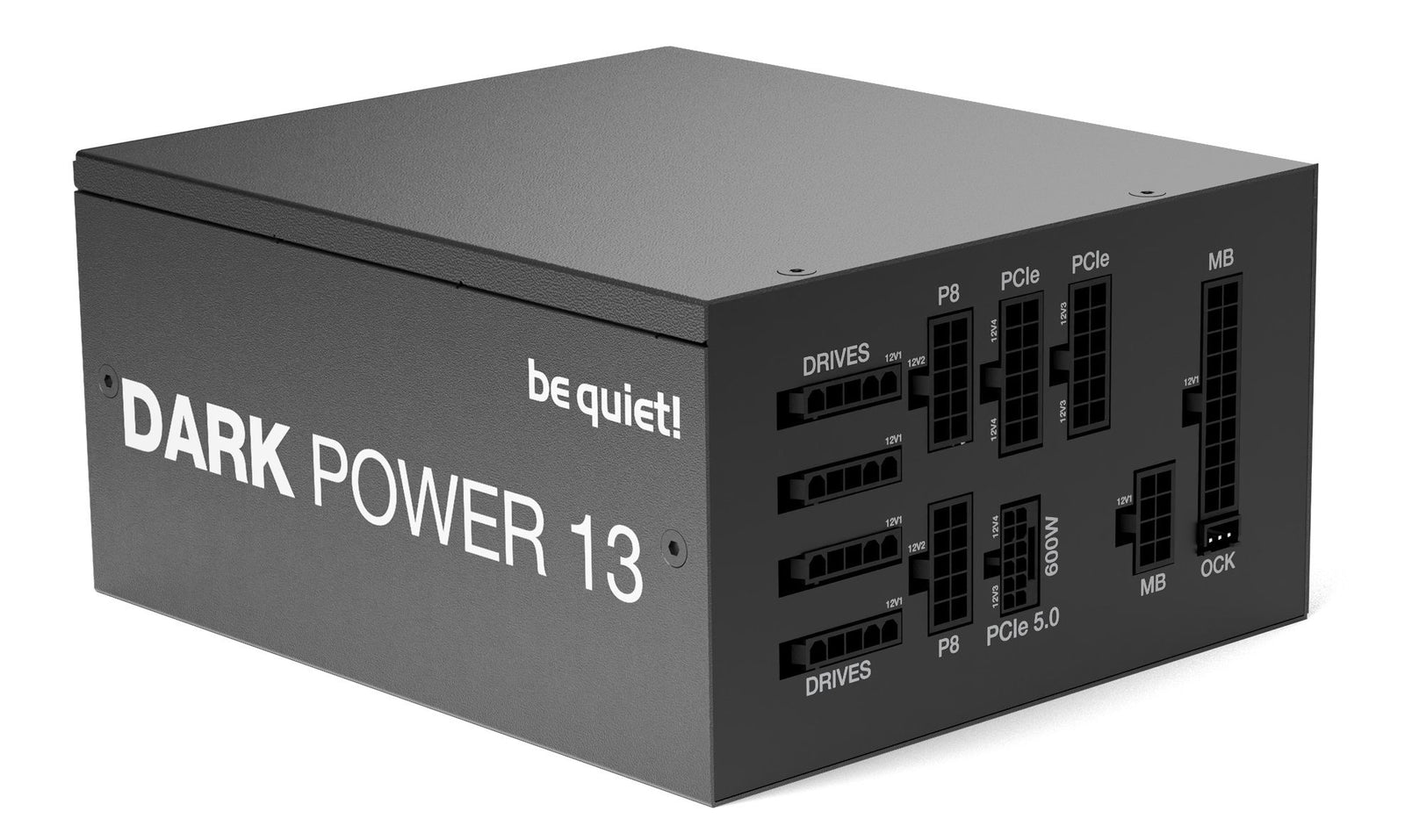 BE QUIET Dark Power 13 750W 80+ Titanium, ATX12V 3.0, PCIe 5.0, 135 mm fläkt Modular