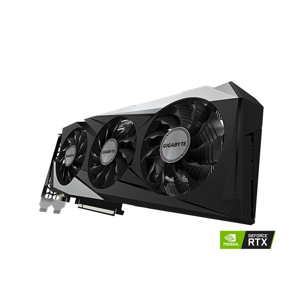 Gigabyte NVIDIA GeForce RTX 3060 Gaming Rev 2 RGB Overclocked Triple-Fan 12GB GDDR6 PCIe 4.0 Grafikkort