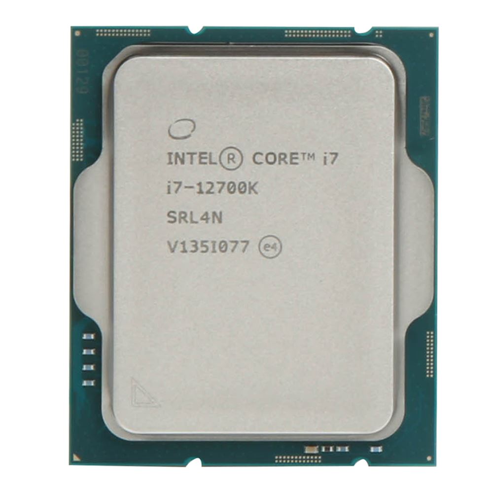 Intel Core i7-12700K Alder Lake 3,6 GHz tolvkärnig LGA 1700-förpackad processor