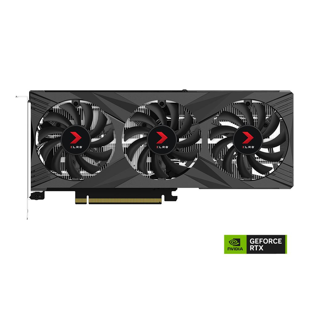 PNY NVIDIA GeForce RTX 4060 XLR8 Gaming Verto Overclocked Triple Fan 8GB GDDR6 PCIe 4.0 Grafikkort