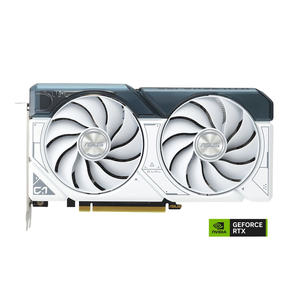 ASUS NVIDIA GeForce RTX 4060 Ti Dual White Edition Dual Fan 8GB GDDR6 PCIe 4.0 Grafikkort