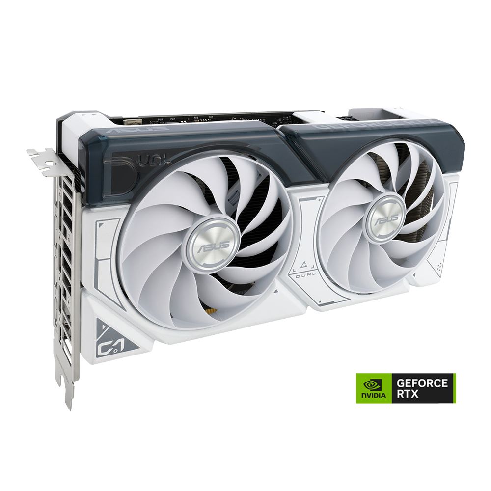 ASUS NVIDIA GeForce RTX 4060 Ti Dual White Edition Dual Fan 8GB GDDR6 PCIe 4.0 Grafikkort