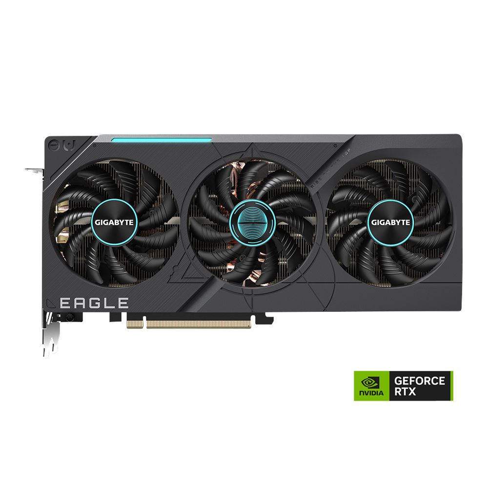 Gigabyte NVIDIA GeForce RTX 4070 Ti Super Eagle RGB Overclocked Triple Fan 16GB GDDR6X PCIe 4.0 Grafikkort