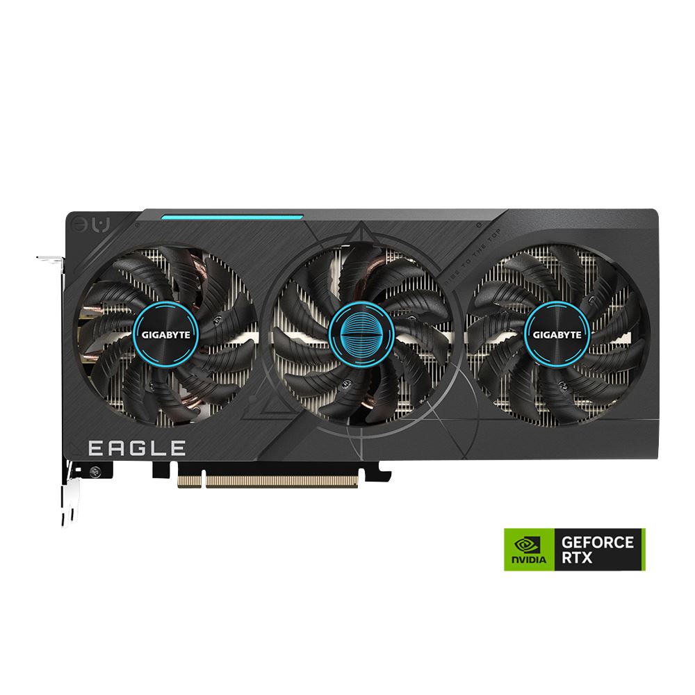 Gigabyte NVIDIA GeForce RTX 4070 Super Eagle RGB Overclocked Triple Fan 12GB GDDR6X PCIe 4.0 Grafikkort