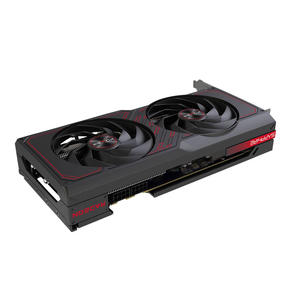 Sapphire Technology AMD Radeon RX 7600 XT Pulse Dual Fan 16GB GDDR6 PCIe 4.0 Grafikkort