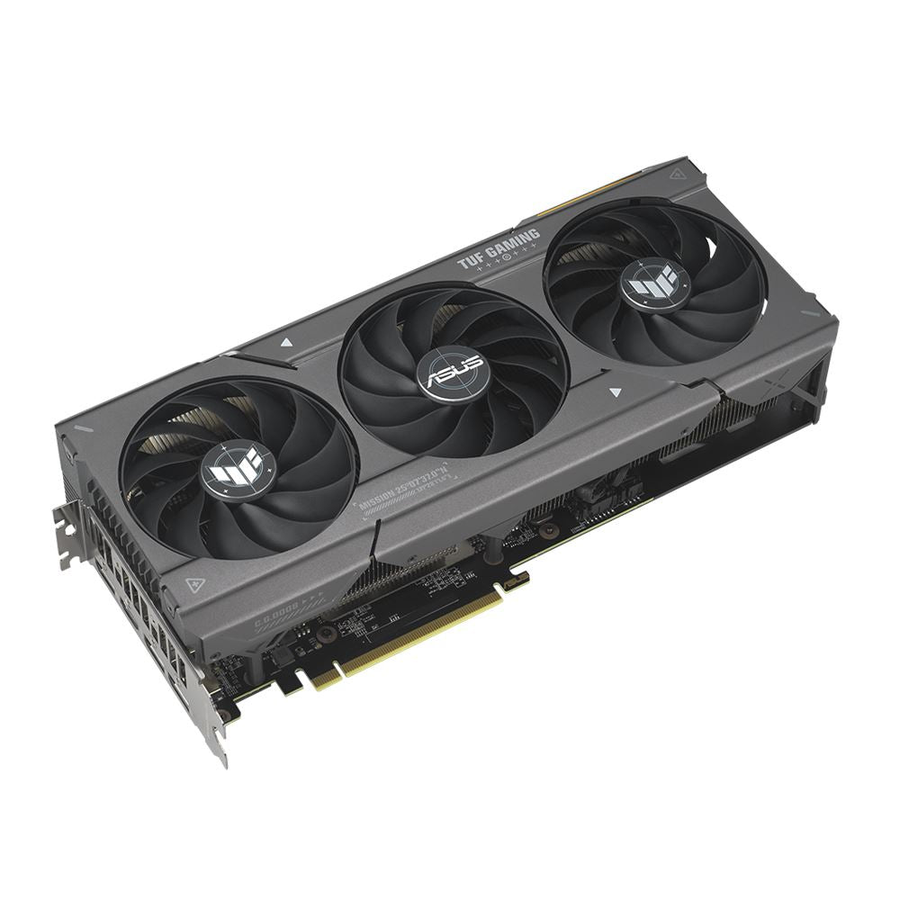 ASUS AMD Radeon RX 7600 XT TUF Gaming RGB Overclocked Triple Fan 16GB GDDR6 PCIe 4.0 Grafikkort