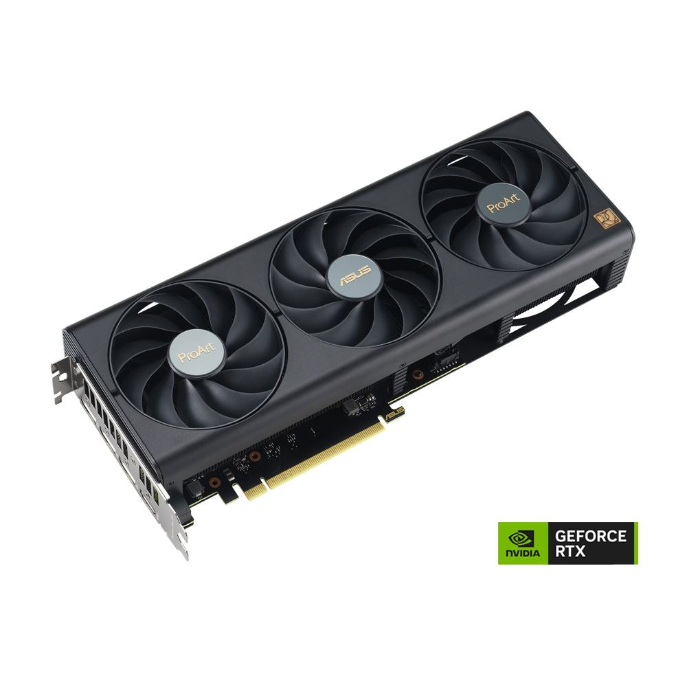 ASUS NVIDIA GeForce RTX 4070 Super ProArt Overclocked Triple Fan 12GB GDDR6X PCIe 4.0 Grafikkort