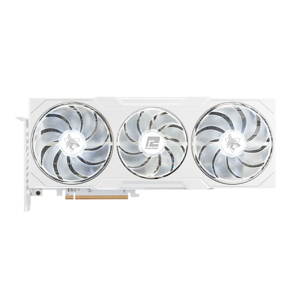 PowerColor AMD Radeon RX 7900 XT Hellhound Spectral White Overclocked Triple Fan 20GB GDDR6 PCIe 4.0 Grafikkort