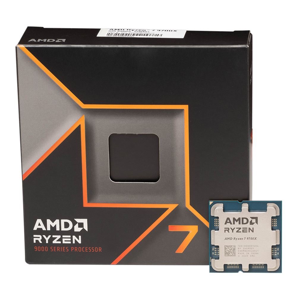 AMD Ryzen 7 9700X Granite Ridge AM5 3,80 GHz 8-kärnig boxad processor