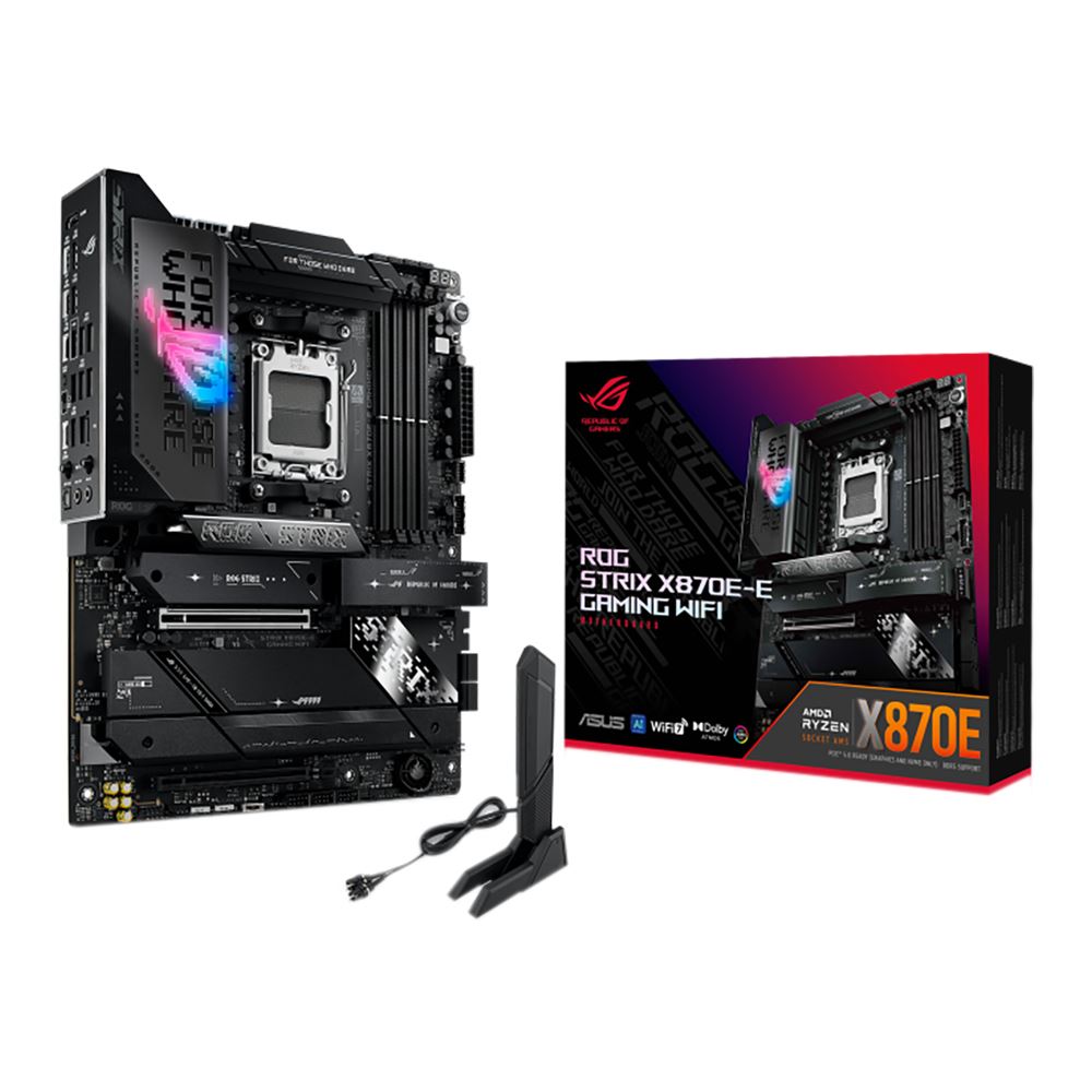 ASUS X870E-E ROG Strix Gaming WiFi AMD AM5 ATX Moderkort