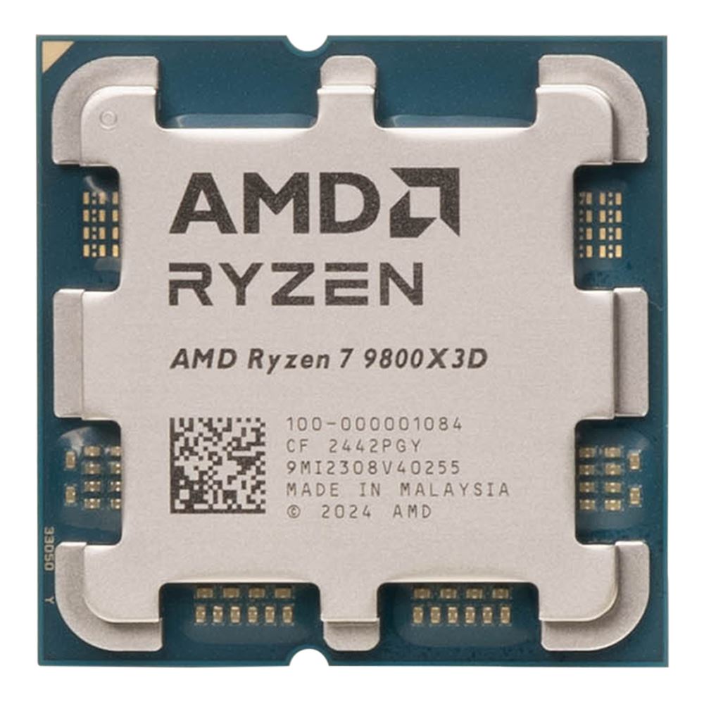 AMD Ryzen 7 9800X3D Granite Ridge AM5 4,70 GHz 8-kärnig processor i låda