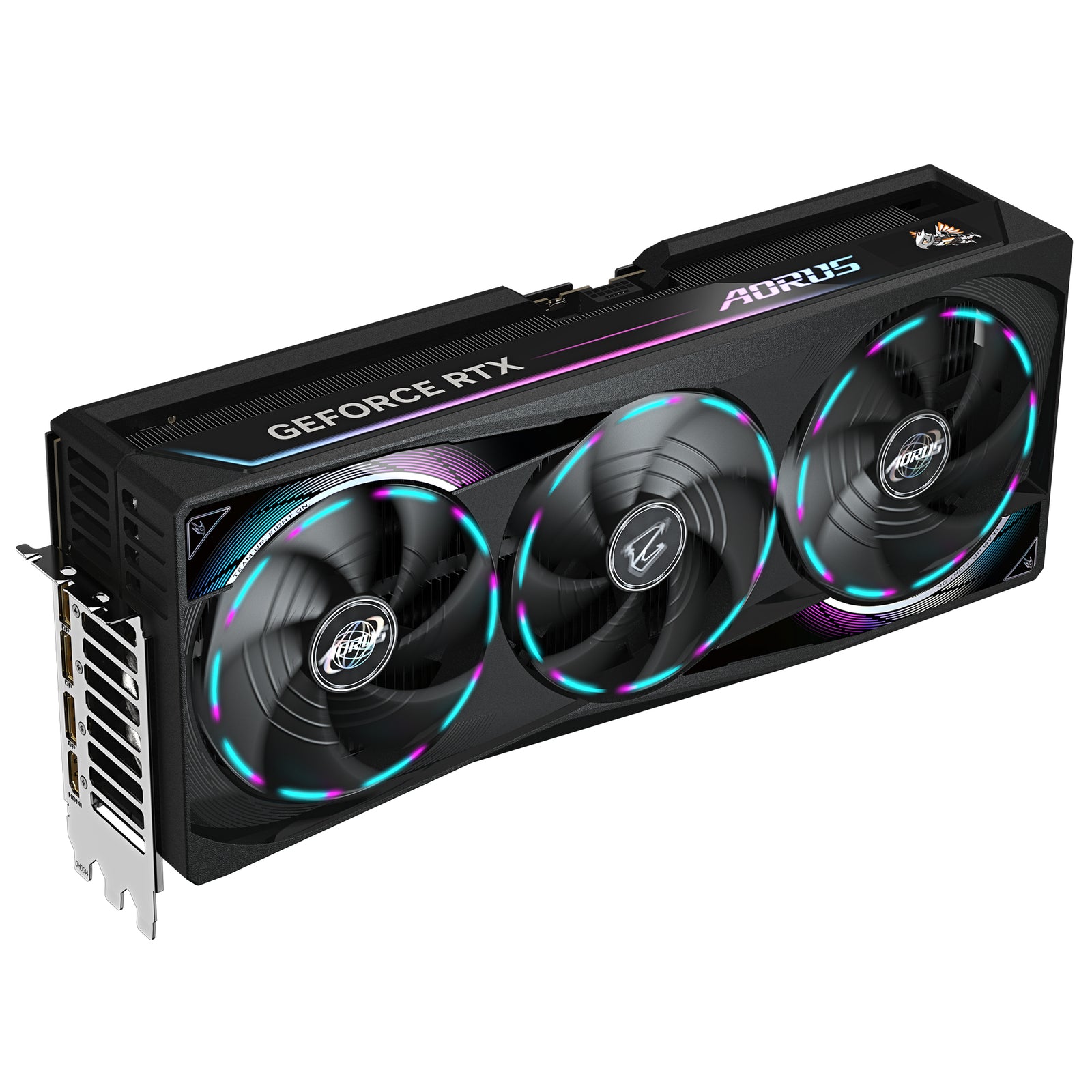 GIGABYTE AORUS GeForce RTX 5090 MASTER 32G grafikkort - 32GB GDDR7, 512bit, PCI-E 5.0, 2655MHz Core Clock, 3 x DP 2.1a, 1 x HDMI 2.1b